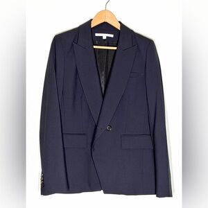 Veronica Beard Miller Dickey Dark Navy  Blazer double breast women’s Sz 12